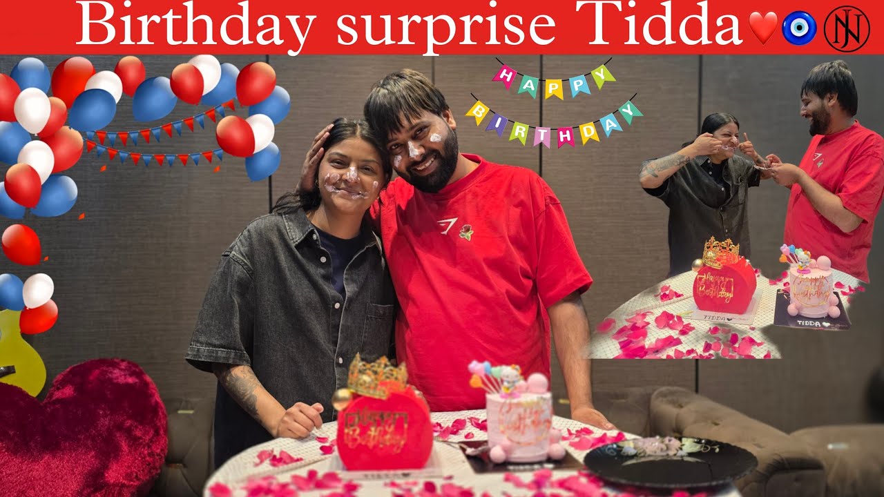 Birthday surprise Tidda ❤️🧿💐🤲