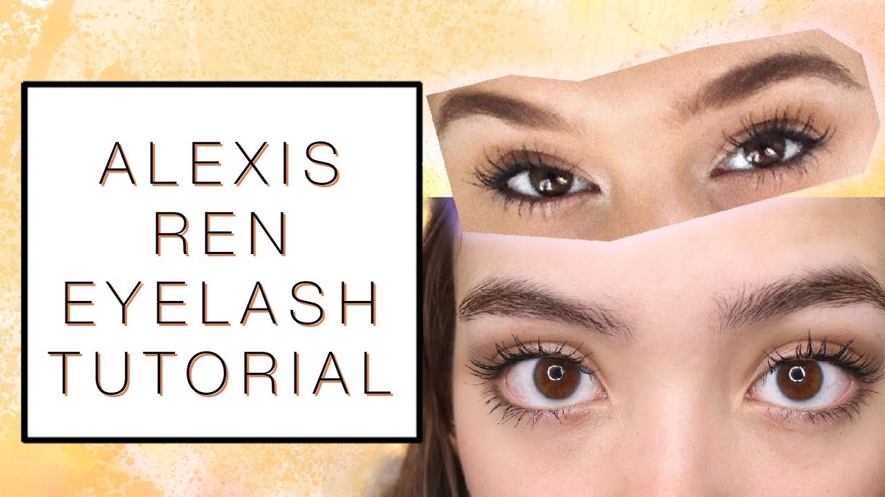 How To Get Lashes Like Alexis Ren - TUTORIAL | Aryanna Epperson