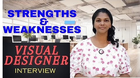 Cracking the Code: Nailing Your #Strengths and Weaknesses in a #visualdesigner  #jobinterview