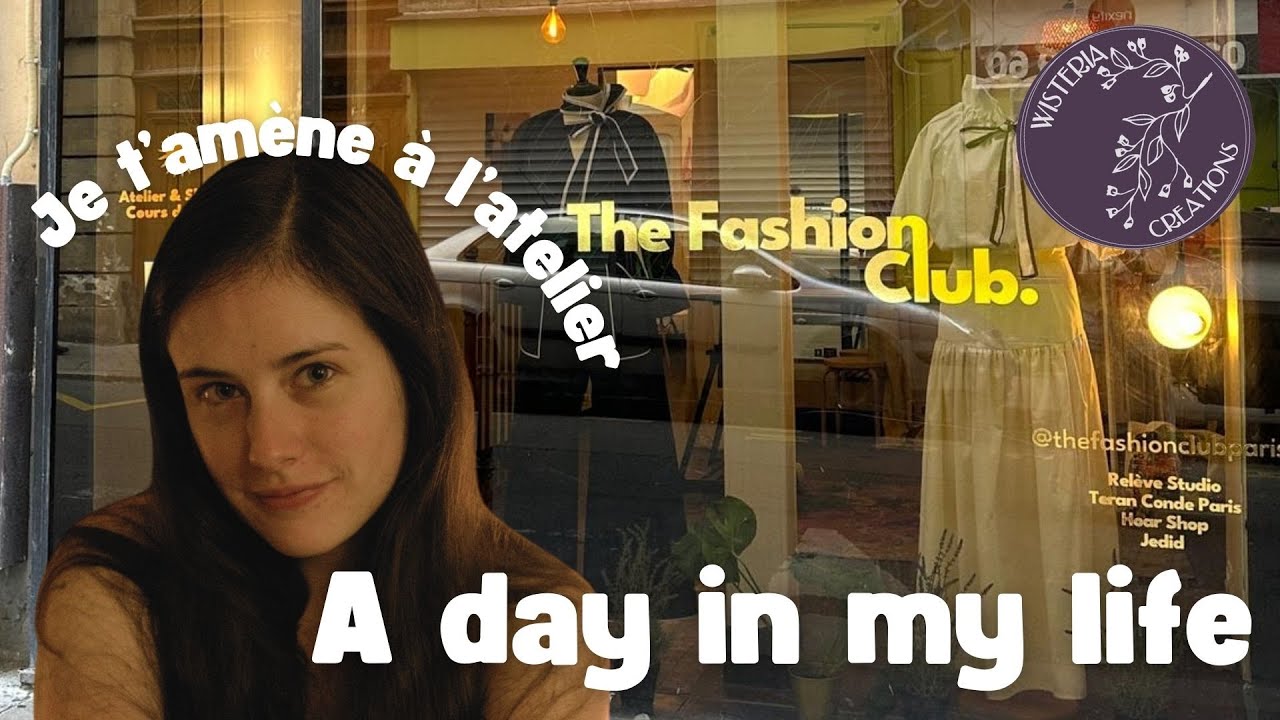 Un jour dans ma vie : je t'amène à l'atelier avec moi !