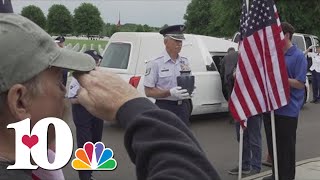 8 unclaimed veterans buried with military honors
