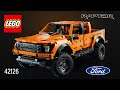 Lego technic ford f150 raptor 421261379 pcs building instructions  top brick builder
