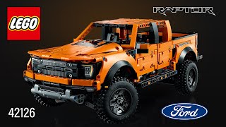 LEGO® Technic™ Ford F-150 Raptor (42126)[1379 pcs] Building Instructions | Top Brick Builder