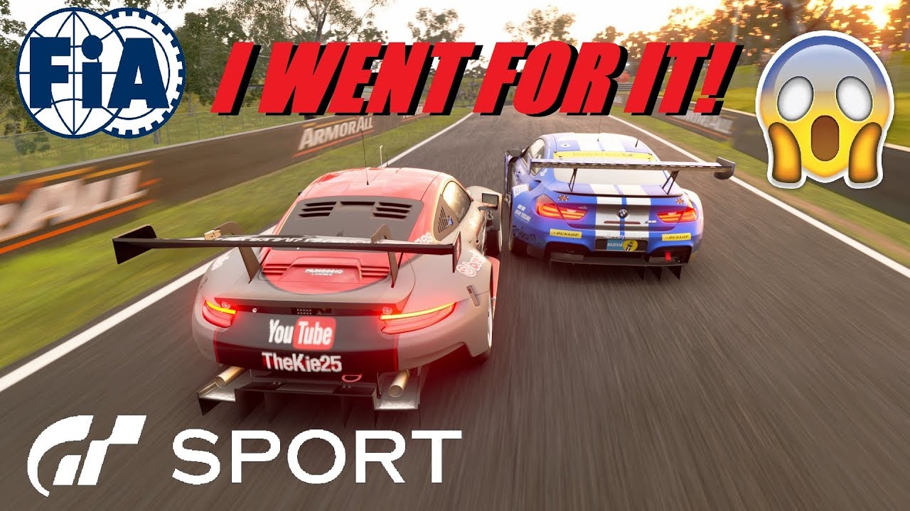 GT Sport I Went For It FIA Manufacturer Rnd 1 driving school 2016