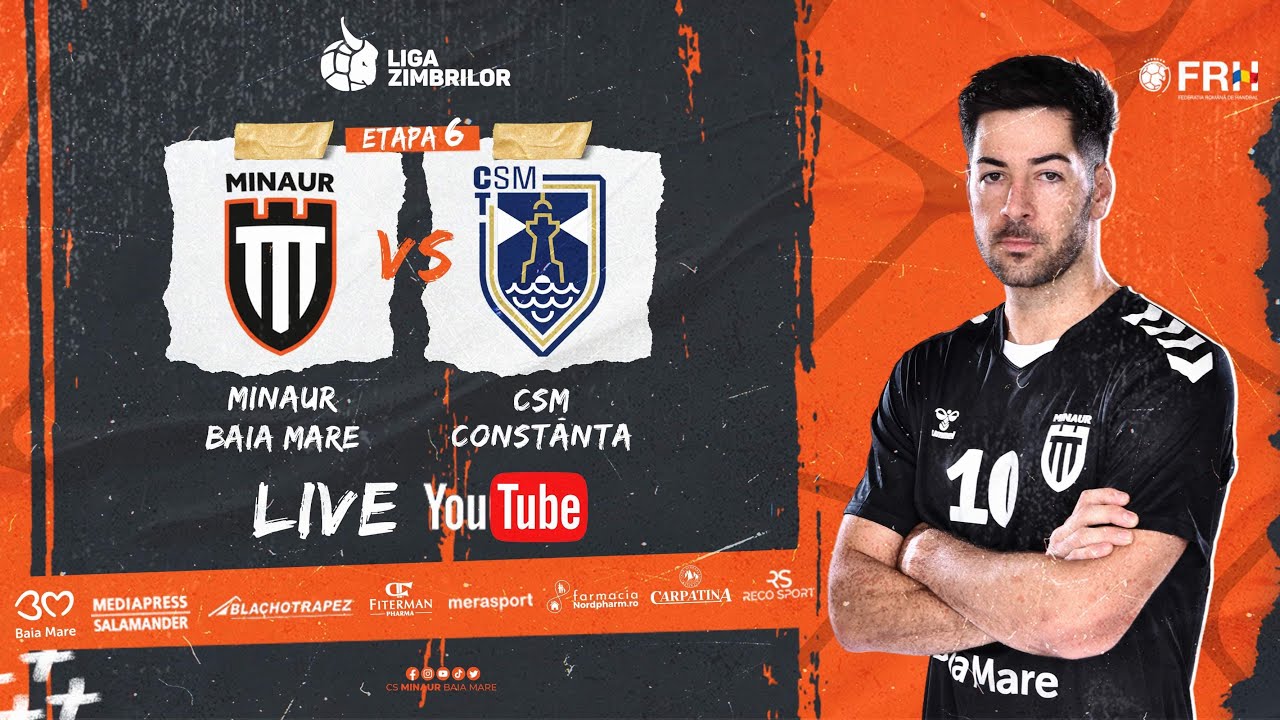 Minaur Baia Mare - CSM Constanta | Etapa 6 - Liga Zimbrilor