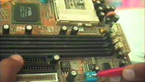 COM. Hardware Basic (URDU) Complete Course Lesson 10 . jumper setting on board  for processor.wmv