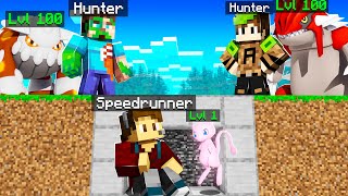 MINECRAFT PIXELMON MANHUNT! (1 Speedrunner Vs. 2 Hunters)