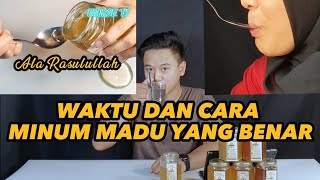 CARA MINUM MADU YANG BENAR AGAR KHASIAT MAKSIMAL