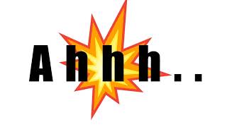 ahh funny sound effect - no edit direct use