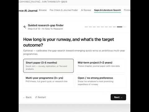 Science AI Journal YouTube video