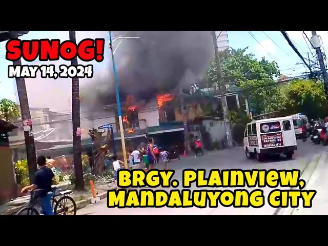 Sunog sa Kalinisan St., Brgy Plainview, Mandaluyong. May 14, 2024 class=