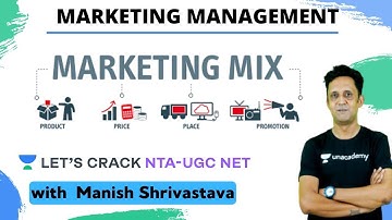 Marketing Mix | Management | NTA-UGC NET Paper 2 | Manish Shrivastava