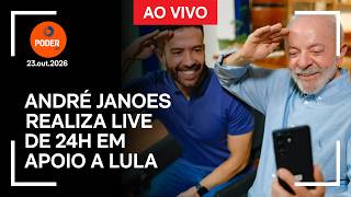 Ao vivo: Janones promove live de 24h em apoio a Lula