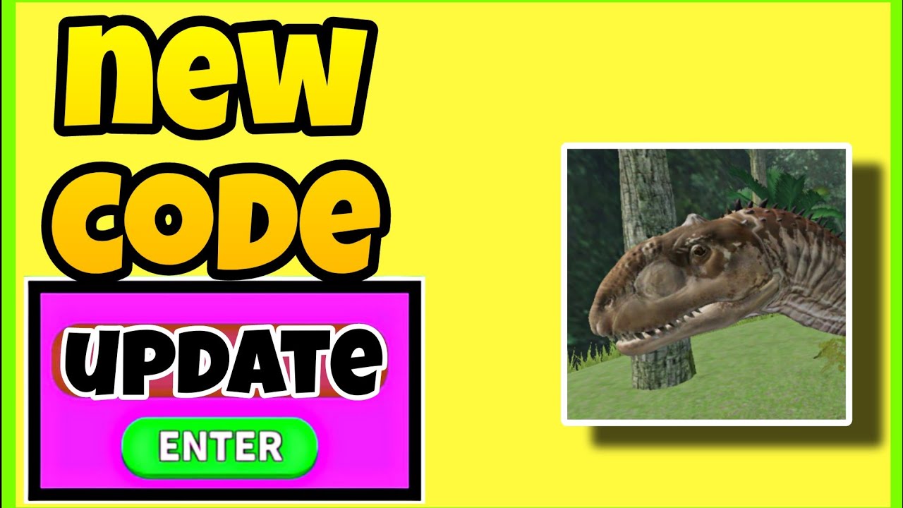 BE DINO UPDATE CODE | FREE REWARDS NEW WORKING CODE ROBLOX BE DINO 