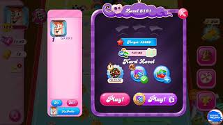 Candy Crush Saga 6191 Hard Level First Try Gold Level