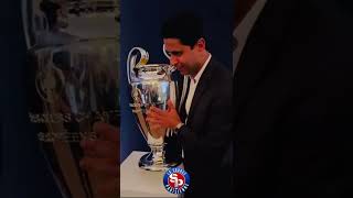 Thiago Silva congratulating Nasser El khalfi on champions league win 🥇 #psg #championsleague