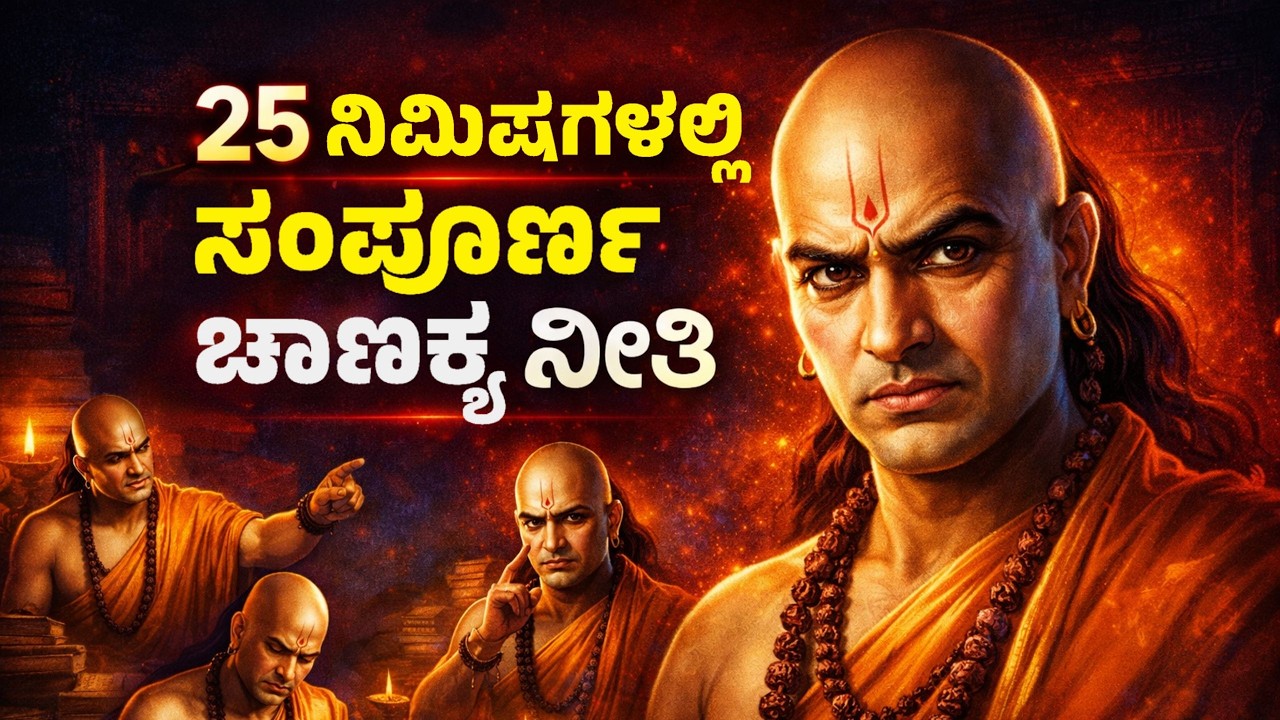 ಜಗತ್ತೇ ಎದುರು ನಿಂತರೂ ನಿಮ್ಮನ್ನು ಯಾರೂ ಸೋಲಿಸಲು ಸಾಧ್ಯವಿಲ್ಲ 🔥 | Life Lessons by Chanakya