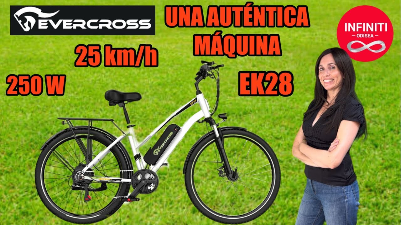BICICLETA URBANA Y VERSÁTIL: EVERCROSS EK28