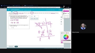 Writing an equation of the form Ax+B = C to solve a word problem