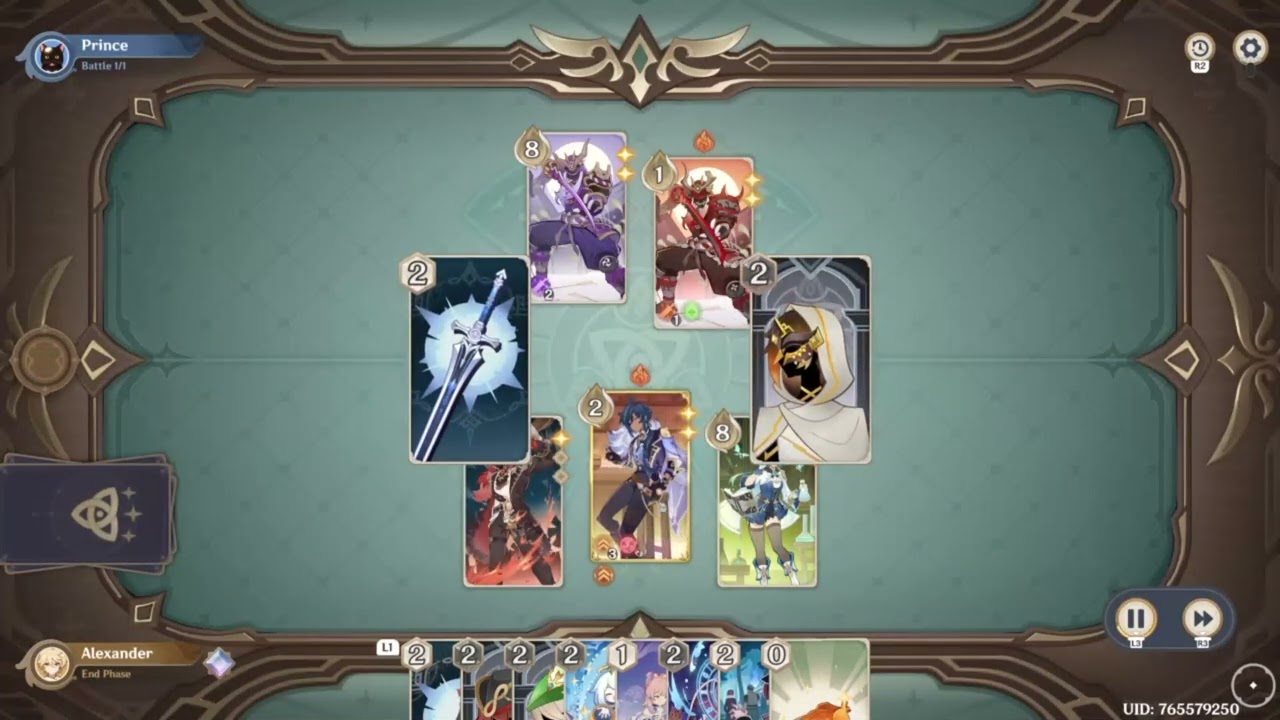 Genshin Impact | Genuis Invokation TCG | Ascension challenge: Master