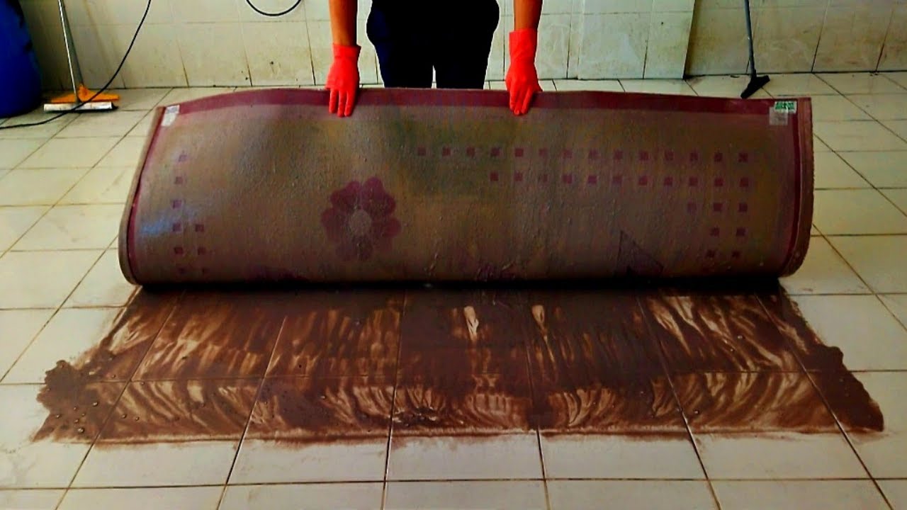 Dirty Rotten carpet cleaning satisfying rug cleaning ASMR - YouTube