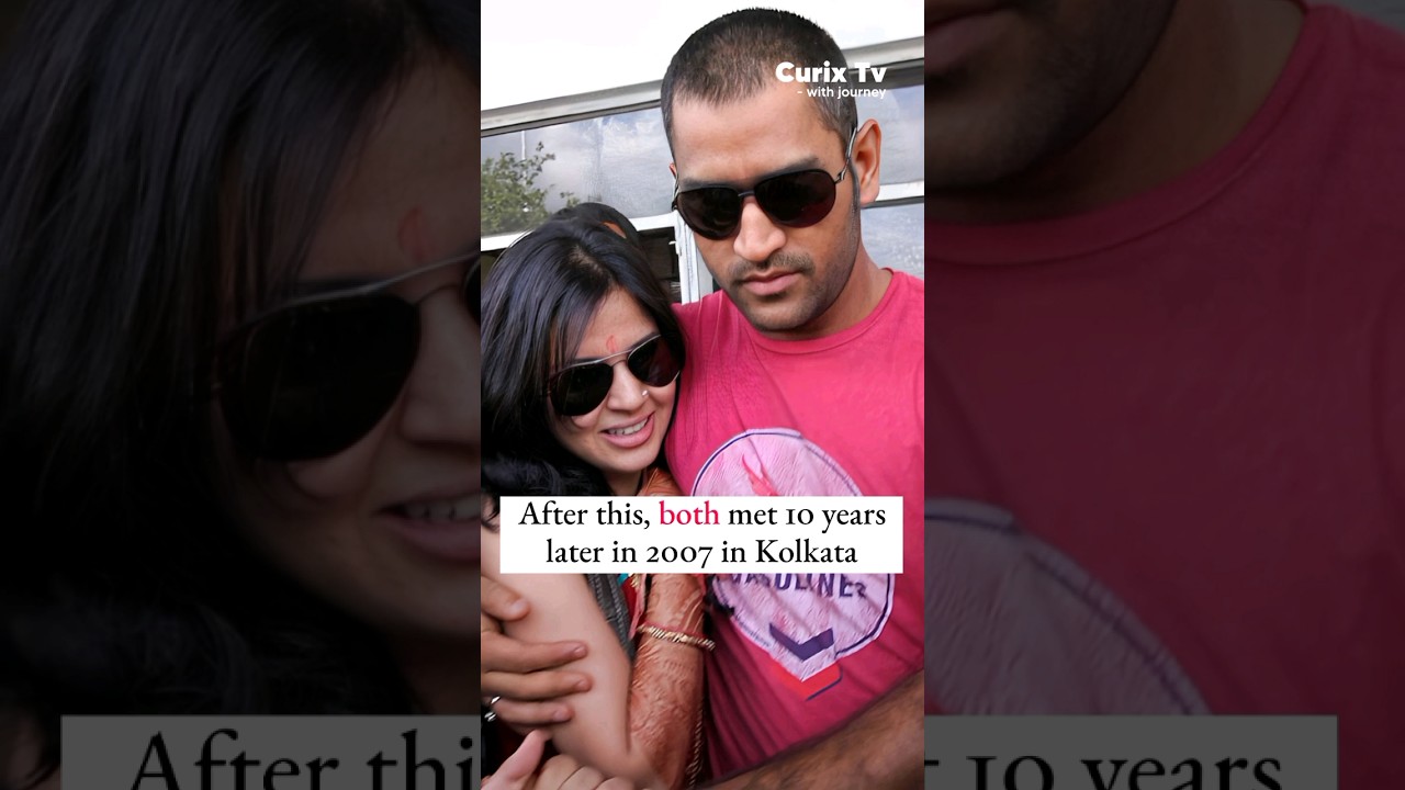 &ldquo;MS Dhoni & Sakshi Dhoni&rsquo;s Love Story&rdquo;💞👩&zwj;❤️&zwj;👨 #shorts #love #lovestory #couple #cricket #dhoni