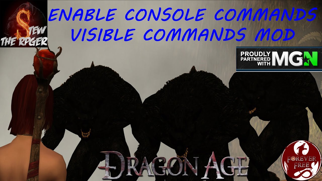 console commands in codex entry at Dragon Age: Origins - mods and community