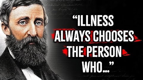 Henry David Thoreau Life Lessons which are better to be known when young to not Regret in Old Age