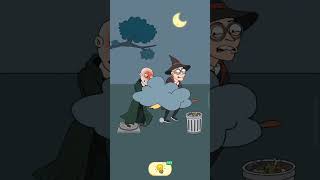 Escape from police | Hairy otter 2 Funny moment #shorts screenshot 4