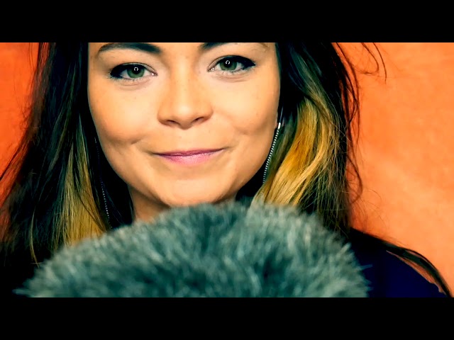 ASMR Close Up Whispers w/ Fluffy Mic