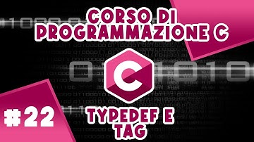 Dove vanno definite le STRUCT? Uso di TYPEDEF E IMPORTANZA delTAG - Corso #22 di Programmazione C
