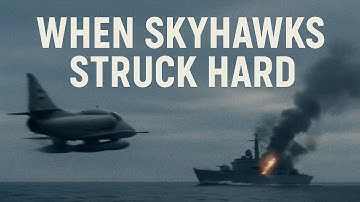 Toen A-4 Skyhawks de Britten tot zinken brachten.