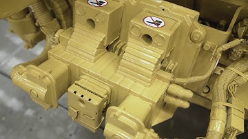 The Cat 3512E Tier 4 Final Well Service Engine