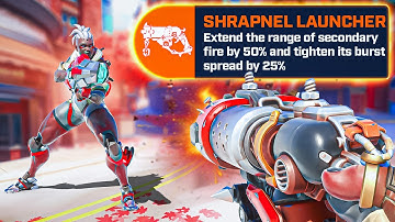 SHRAPNEL LAUNCHER is too good... | Overwatch 2