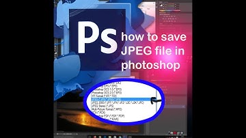 .60 Second Photoshop Tutorial : Save Images (JPEG, PNG, BMP, TIFF, etc) -HD-