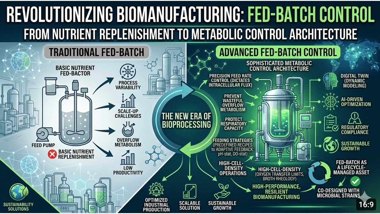 The Metabolic Architect: Mastering the Evolution of Fed-Batch Control
