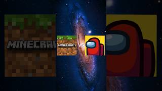 Minecraft vs Among us || #minecraft #amongus