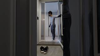 구미 아이파크더샵  상상홈도어 반자동스윙 대구중문 도어즈구미점 대구중문 중문시공 중문공장 010-8647-9774