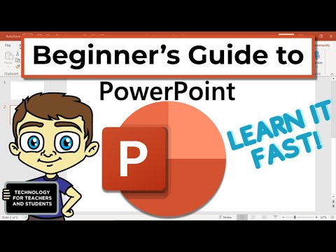 Microsoft PowerPoint के लिए शुरुआती मार्गदर्शिका