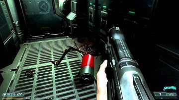 Doom 3 walkthrough - Alpha Labs - Sector 3