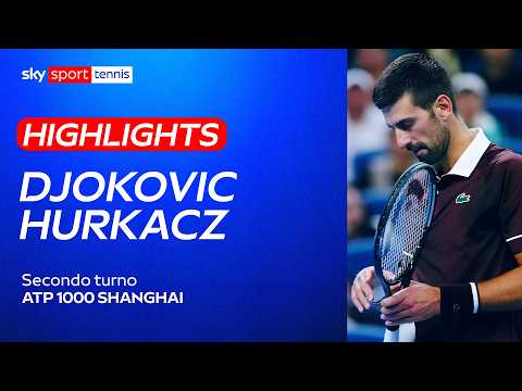 Video Djokovic-Hurkacz: gli highlights | ATP 1000 Shanghai
