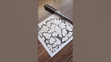 Draw this doodle to make calm yourself#doodleart#doodle#drawing#shorts# #satisfying  #aestheticart