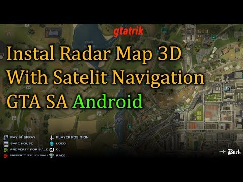 Mod Map Radar 3D New 2017 With Satelit Navigation @Dukuntekno