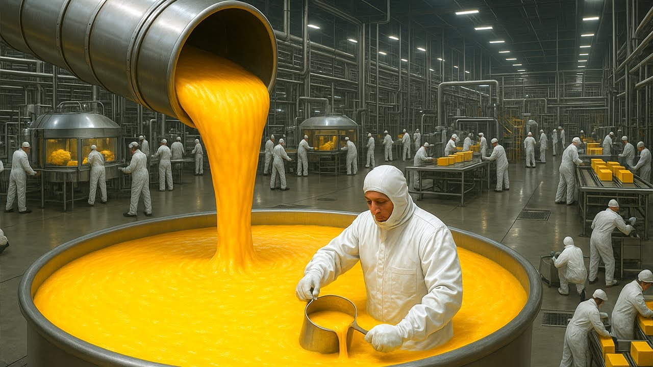 JAK POWSTAJE SER 🧀 | Tak produkuje się TONY każdego dnia