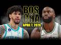 Boston Celtics vs Charlotte Hornets Full Game Highlights – April 7, 2026 | NBA Season