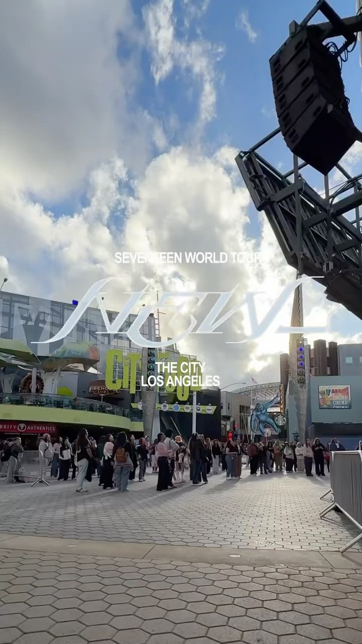 SEVENTEEN WORLD TOUR [NEW_] THE CITY LOS ANGELES - YouTube