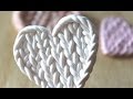 Faux knitted pattern polymer clay tutorial