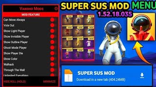 Super Sus Mod Apk Menu 2024 Show Player Info ,Always Imposter,Unlock All - Super Sus mod apk 2024