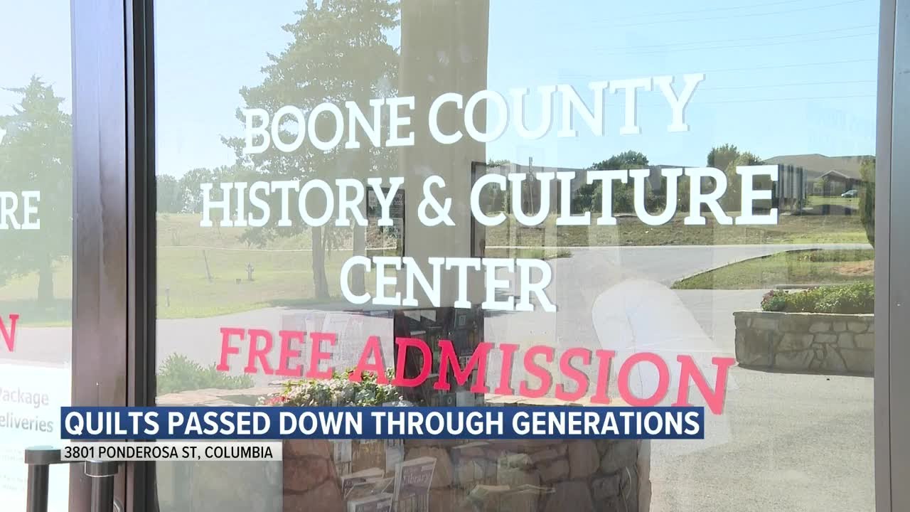 Boone County Historical Society showcases century-old quilts