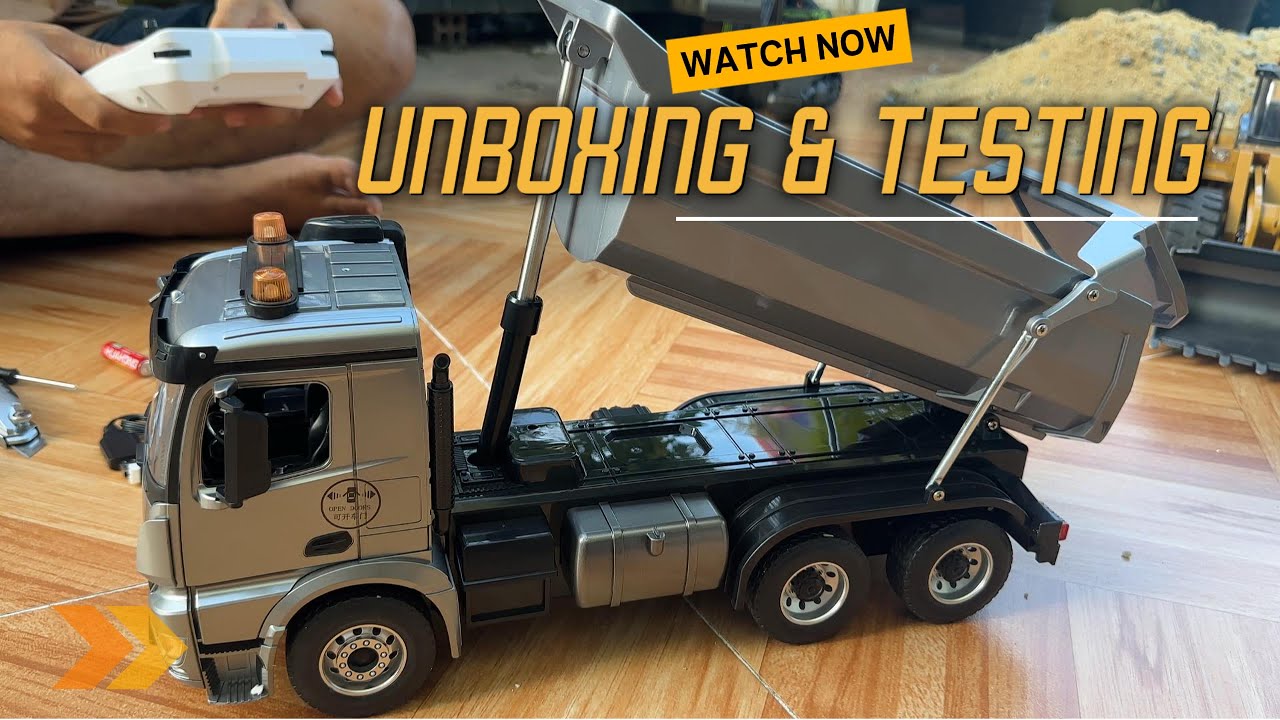 Unboxing & Testing The MERCEDES-BENZ AROCS! (Incredible Detail)